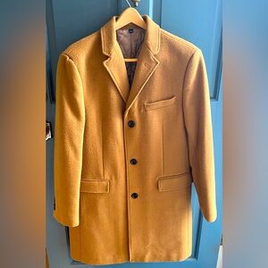 J. Crew Thompson Wool Overcoat Topcoat in Camel Size 40 NWOT